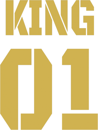Bluza King 01 Biała Gold