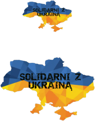 magnes solidarni z Ukrainą