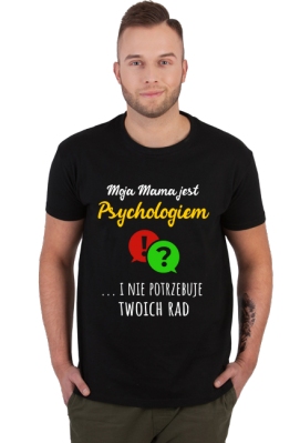Psycholog. Prezent dla Psychologa, Psychiatry. Psychoterapeuta. Koszulka dla Psychologa - Prezent dla Psychologa
