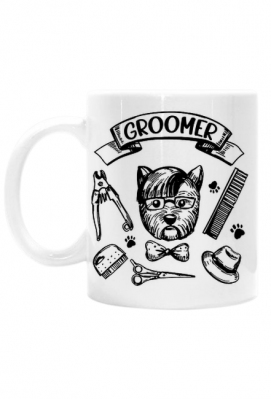 Groomer – fryzjer zwierząt. Prezent dla Grommer. Fryzjer dla psów. Fryzjer dla kotów - Groomer – fryzjer zwierząt