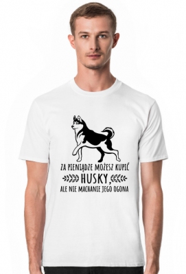 Husky. Pies Husky. Prezent dla właściciela psów Husky. Prezent Husky - husky