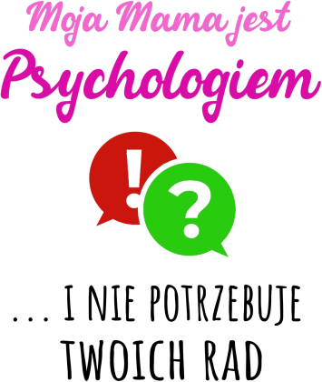 Psycholog. Prezent dla Psychologa, Psychiatry. Psychoterapeuta. Koszulka dla Psychologa