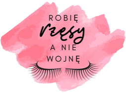 Kubek "Robię rzęsy a nie wojnę"