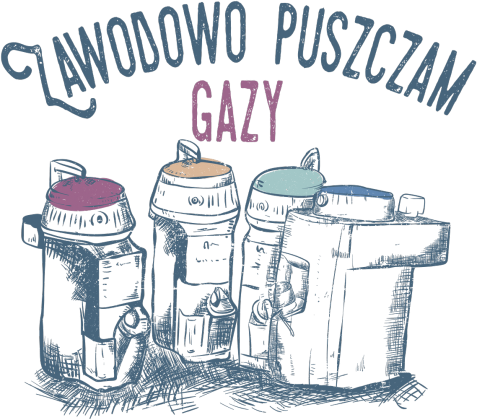 Bluza z kapturem Zawodowo Puszczam Gazy Unisex
