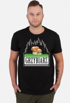 Grzybobranie. Prezent dla Grzybiarza. Koszulka dla Grzybiarza. Grzyb. Prawdziwek. Podgrzybek. Gdzie szukać grzybów? - Prezent dla Grzybiarza. Grzybobranie. Gdzie zbierać grzyby. Koszulka dla Grzybiarza