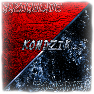 T-Shirt Damski Kondzik - Razorblade Salvation (2019)