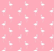 Maseczka Dziewczęca Różowa, Flamingi