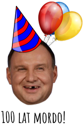 kubek urodzinowy Andrzej Duda | śmieszny kubek | PIS | prezydent