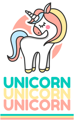 bluza z jednorożcem