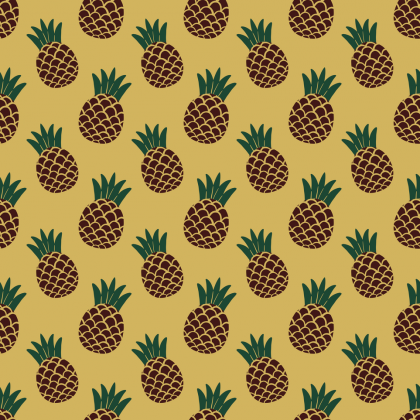kolorowy plecak z nadrukiem w ananasy