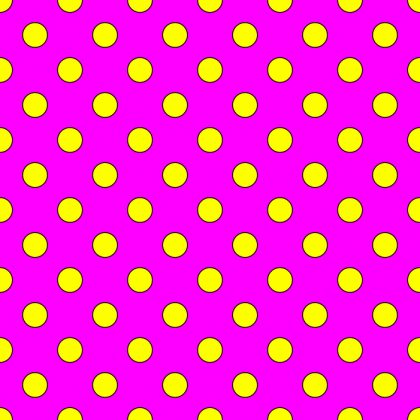 różowa maseczka w żółte kropki