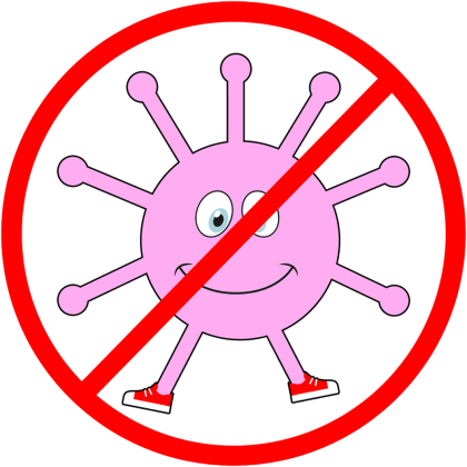 Antywirusowa dwustronna torba eko na koronawirusa