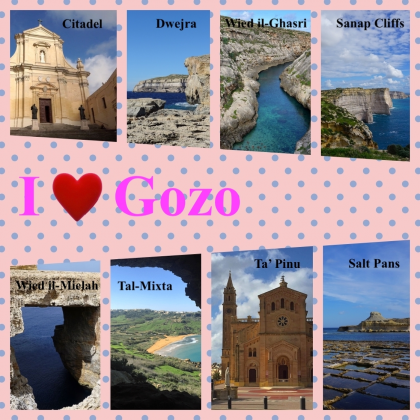 Body dziewczęce I love Gozo