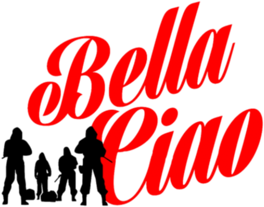 T-SHIRT BELLA CIAO DOM Z PAPIERU