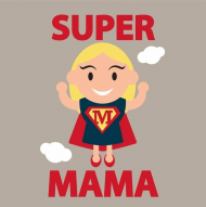 super mama koszulka dzień matki