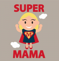super mama koszulka dzień matki