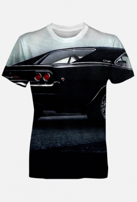 Krótki rękaw - 1968 DODGE CHARGER - ŁJD Drawings