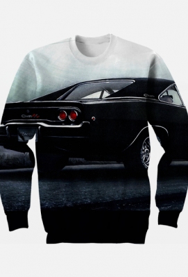 Bluza - 1968 DODGE CHARGER - ŁJD Drawings