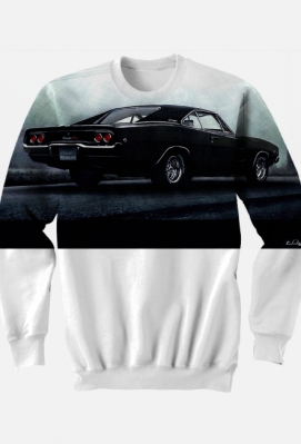 Bluza - 1968 DODGE CHARGER - ŁJD Drawings