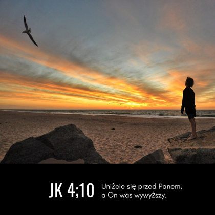 Koszulka Uniżcie się przed Panem, a On was wywyższy - różne kolory