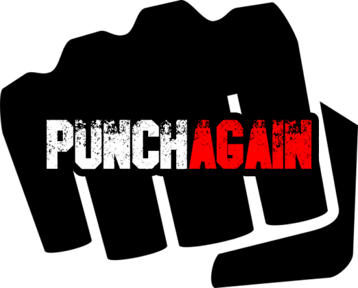 PunchAgain (biała, czerwona)