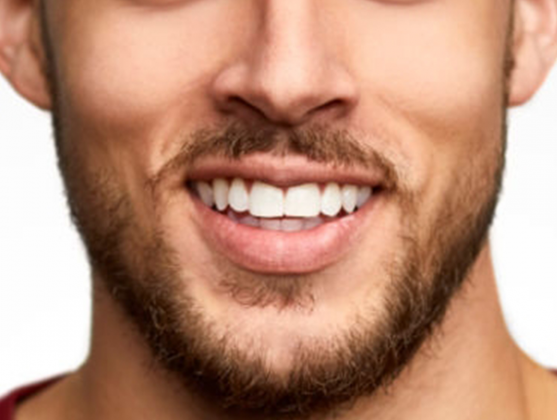 męski uśmiech / man smile