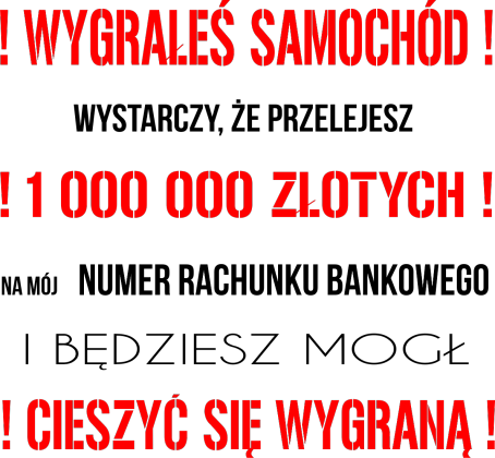 Wygrałeś Samochód
