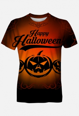 Koszulka męska FullPrint Happy Halloween 001 - streetshirt