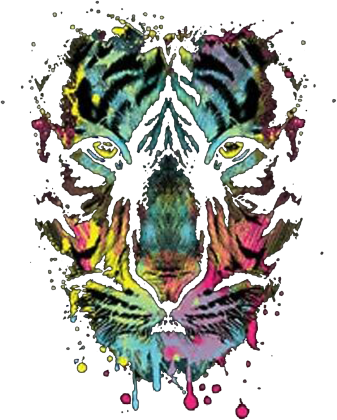 Bluza Damska Neon Tiger Wildlife Collection Streetshirt.pl