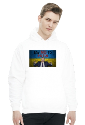 bluza unisex wolna ukraina say no to putin - Dla Ukrainy