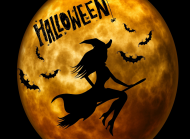 Poduszka Fullprint - Halloween Czarownice