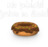 Koszulka damska - "Nie podchodź! Jestem na diecie!"
