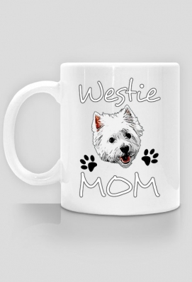 Kubek Westie Mom West Highland White Terrier - westie_shop