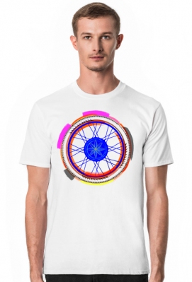 Bike Mandala T White - bikewarrior