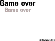 "game over" bag
