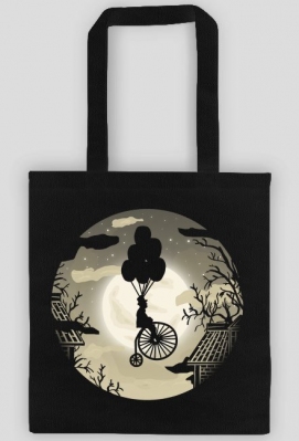 Bike on moon steampunk, vintage - bag - MichausArt