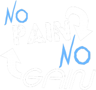 Koszula na siłownie Męska "No Pain No Gain" 3 Kolory do wyboru, Nadruk Biały.