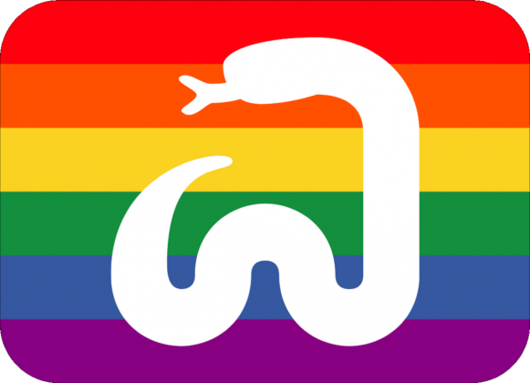 Wąż LGBT+ Torba Ekologiczna
