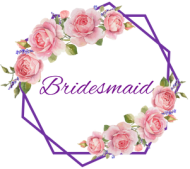 Bridesmaid rose & lavender - kubek