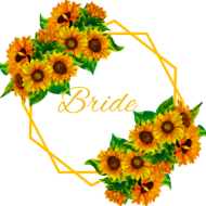 Bride sunflower - kubek