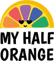 Bluza - My half Orange (Wyjątkowy prezent)
