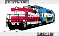 "Zaszynobus" SU42-518 - koszulka dz. różne kolory