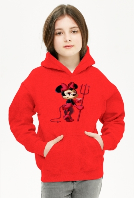 BLUZA DZIEWCZĘCA ,,MINNIE DIABLICA,, - ESTHER
