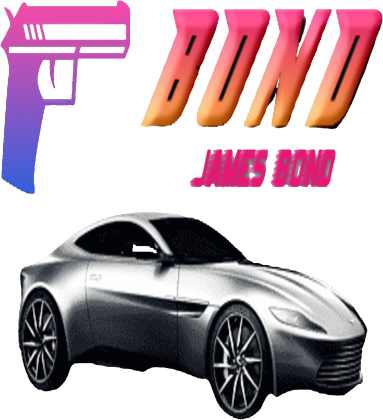 KOSZULKA MĘSKA ,,JAMES BOND,,