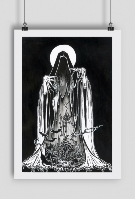 Wiedźmi Ogród PLAKAT - SSINAMOON COVEN