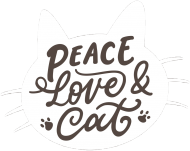 Peace, love, cat