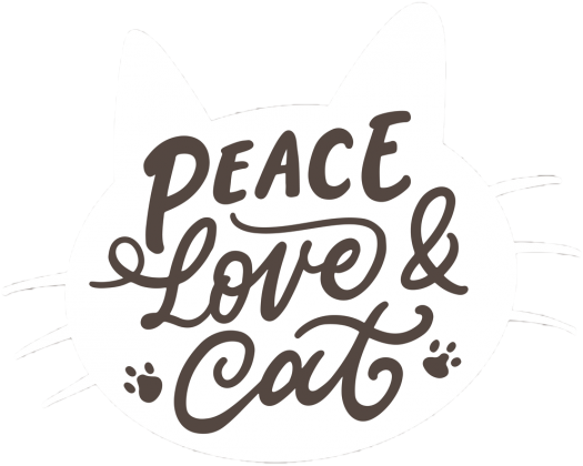 Peace, love, cat