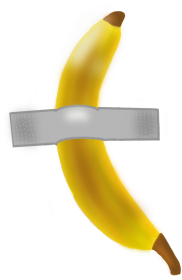 plakat A1 Banan