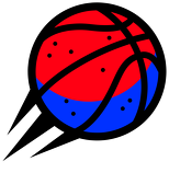 Basketball player RED_BLUE kubek