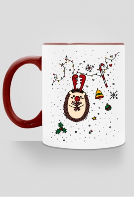 Świąteczny kubek Rudolf i Choinka - LULLALOVE